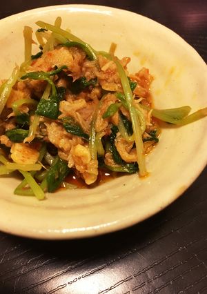 食べるラー油でザクザク美味しい豆苗ナムル-レシピのメイン写真