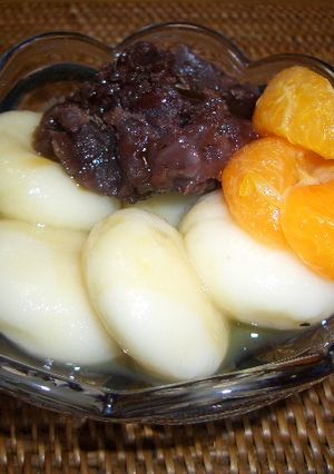 ヘルシーなおやつ　☆豆腐入り白玉団子☆-レシピのメイン写真