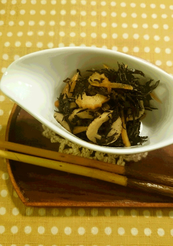 ちくわのひじき煮。-レシピのメイン写真