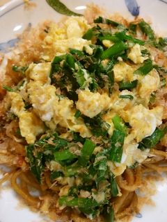 もやしと竹輪の✡焼きそば✡にら玉のせ-レシピのメイン写真