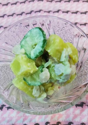薩摩芋サラダ☆茹で落花生入り-レシピのメイン写真