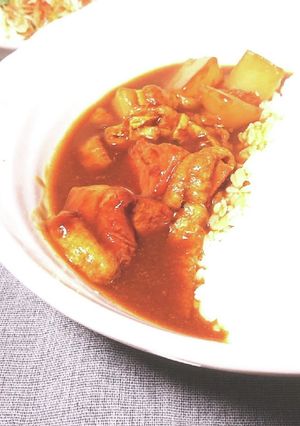 コンビニお惣菜で和風カレー-レシピのメイン写真