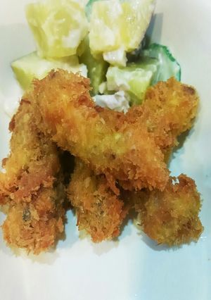 椎茸軸のフライ☆カレー風味-レシピのメイン写真