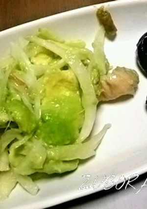 アボカドチキンと玉ねぎのサラダ-レシピのメイン写真