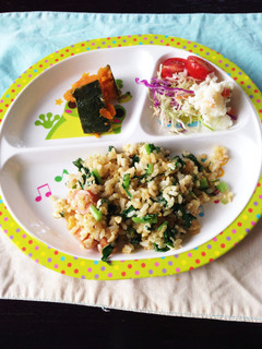 大根の葉とウィンナーの炒飯-レシピのメイン写真