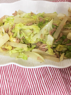 にんにくが香る!ヤーコンのシーチキン炒め-レシピのメイン写真