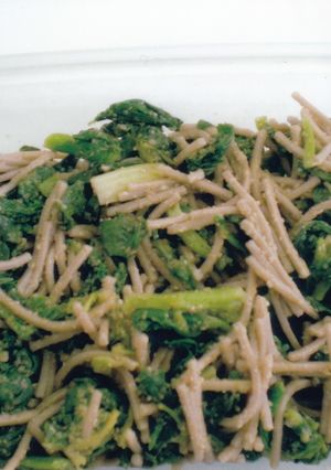 青菜とそばのお浸し-レシピのメイン写真