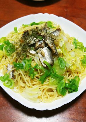 ☆いわしのオイル漬けパスタ☆-レシピのメイン写真