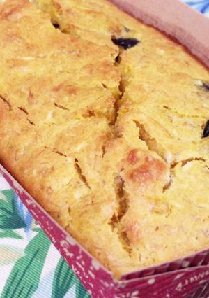 かぼちゃとバナナのパウンドケーキ♡-レシピのメイン写真