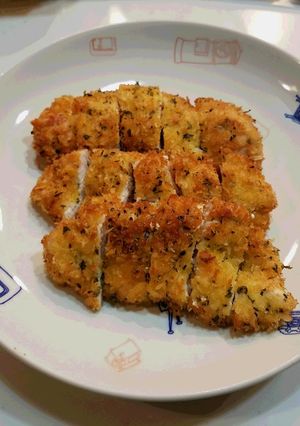ヘルシー！鶏ササミ肉の香味フライ-レシピのメイン写真