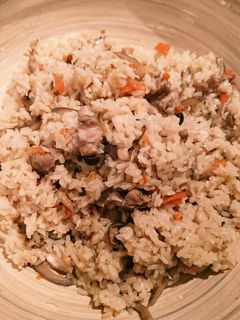 活力鍋で鶏ごぼうの炊き込みご飯-レシピのメイン写真