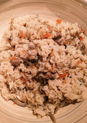 活力鍋で鶏ごぼうの炊き込みご飯-レシピのメイン写真