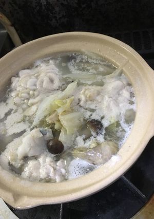 鱈の白子鍋-レシピのメイン写真