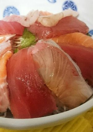 海鮮丼-レシピのメイン写真