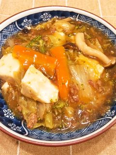 豆腐のあんかけ野菜炒め-レシピのメイン写真