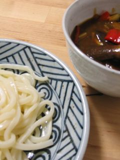カレーうどんつけ麺風-レシピのメイン写真