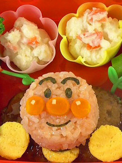 アンパンマン✩簡単キャラ弁-レシピのメイン写真