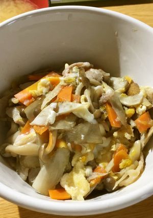 食物繊維たっぷり！満腹ごぼう丼-レシピのメイン写真