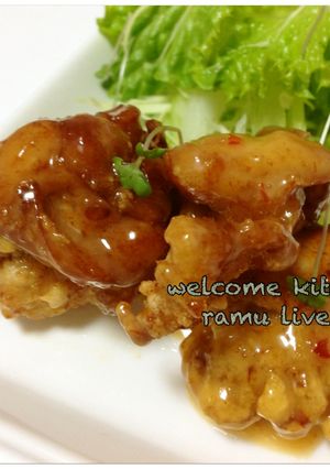 甘辛ソースの スイートチリ マヨ-レシピのメイン写真