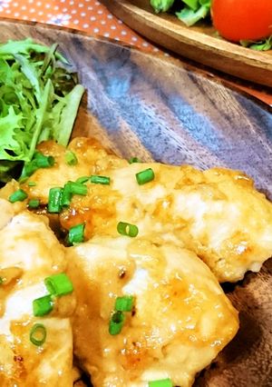 節約★【鶏胸のガーリックオイマヨソテー】-レシピのメイン写真