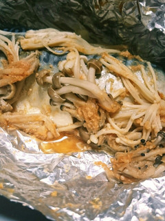 コチュジャン入り鯖と野菜のホイル焼き-レシピのメイン写真