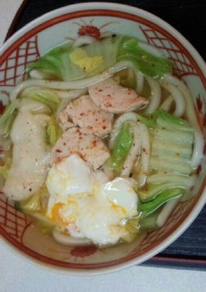 鶏野菜力うどん(血管ダイエット1006)-レシピのメイン写真