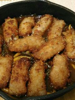 デミグラスソースのチーズ入りポークカツ-レシピのメイン写真