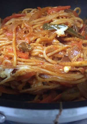 評判ナポリタン-レシピのメイン写真