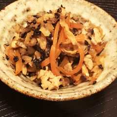 รูปของ 切り干し大根できんぴら