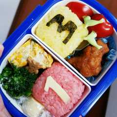 ジュウオウキューブキャラ弁-レシピのメイン写真