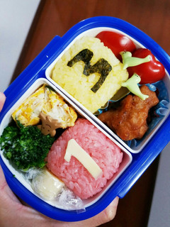 ジュウオウキューブキャラ弁-レシピのメイン写真