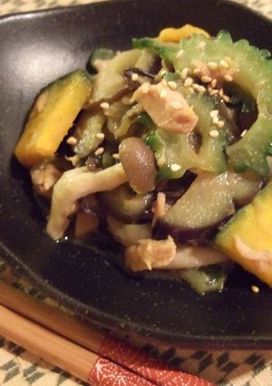 夏野菜とツナの味噌炒め-レシピのメイン写真