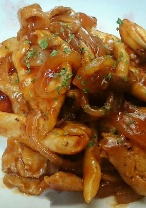 ご飯がすすむポークチャップ❣️オトナ向け-レシピのメイン写真