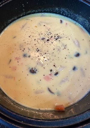 ある物野菜のコーンチャウダー-レシピのメイン写真