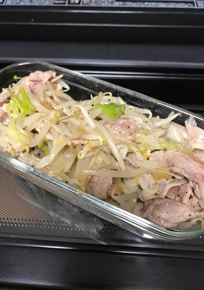 もやしと豚肉の簡単炒め-レシピのメイン写真