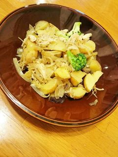 おいもと野菜のハーブソルト炒め-レシピのメイン写真