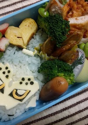キャラ弁☆仮面ライダーブレイブエグゼイド-レシピのメイン写真