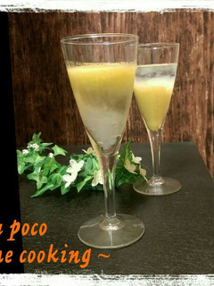カクテルレシピ☆食感楽しいパインピーチ-レシピのメイン写真