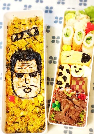 ピコ太郎 PPAP キャラ弁当-レシピのメイン写真