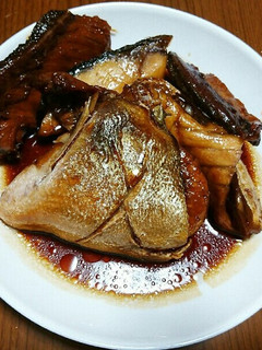 簡単かんぱちのあら煮(*‾∇‾)ノ-レシピのメイン写真