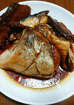 簡単かんぱちのあら煮(*‾∇‾)ノ-レシピのメイン写真