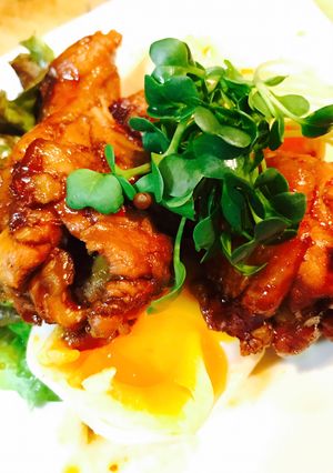 手羽元煮込み with 7分卵 〜〜-レシピのメイン写真