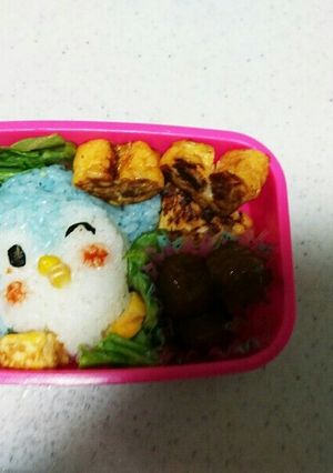 ペンギンのキャラ弁(*‾∇‾)ノ-レシピのメイン写真