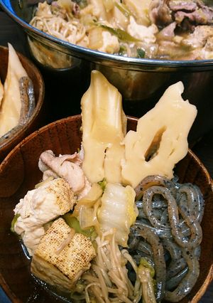 豚肉ですき焼き風鍋♪-レシピのメイン写真