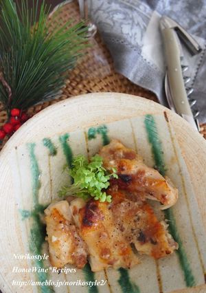 鶏もも肉の甘酒梅焼き-レシピのメイン写真