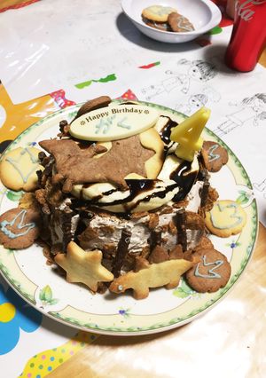 4歳Birthday♪恐竜ケーキ-レシピのメイン写真