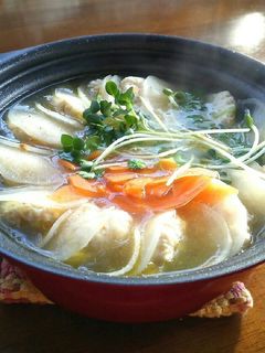うどんスープde簡単♡大根つくね鍋♪-レシピのメイン写真