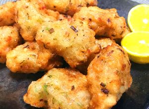 エビとはんぺんと長芋の落とし揚げ☆☆-レシピのメイン写真