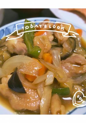 揚げない柔らか鶏モモの酢鶏♡-レシピのメイン写真