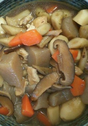 ぶり大根の残り汁でがめ煮(筑前煮)-レシピのメイン写真